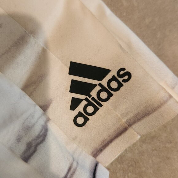 ADIDAS Black & White Pleated Tennis Skirt Size Small - Picture 3 of 4